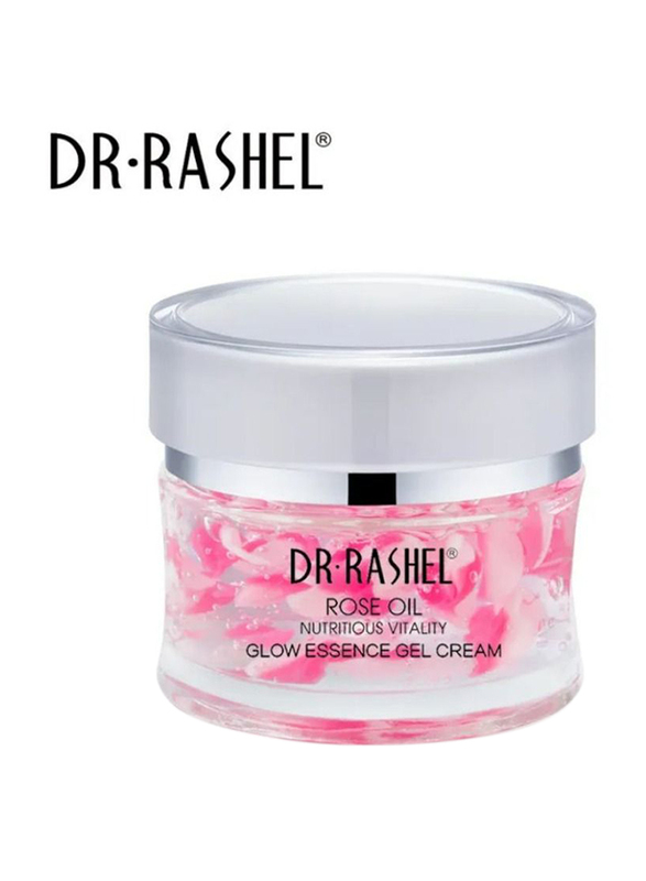 Rashell Cosmetics Rose Oil Nutritious Vitality Glow Gel Cream Moisture Brighten Cream, 50gm