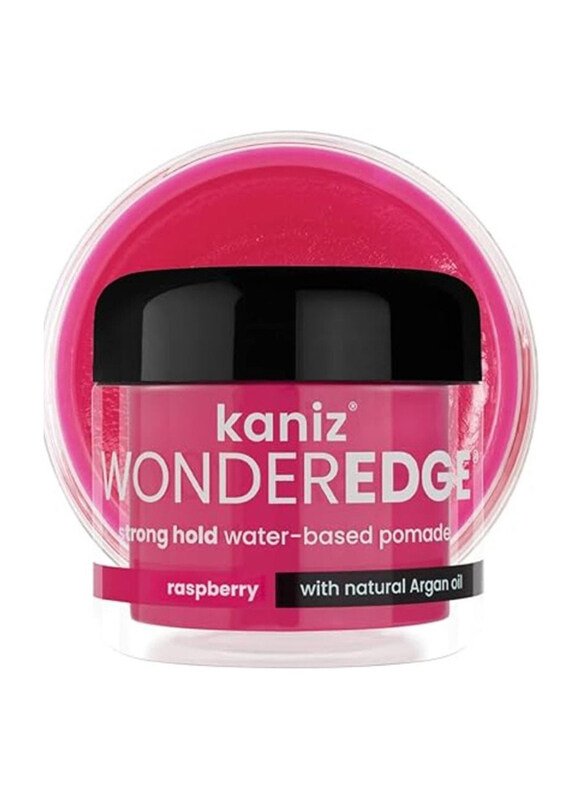 

Kaniz Wonder Edge Raspberry Water Based Pomade for All Type Hair, 120ml, Pink