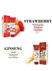 Aichun Beauty Face and Body Exfoliating Gel Set, 8 Pieces x 100gm