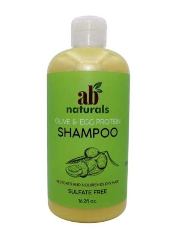 

Ab Naturals Sulfate Free Olive Egg Protein Shampoo, 480ml