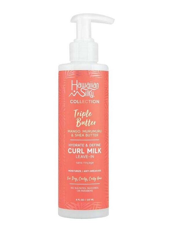 

Hawaiian Silky Mango and Murumuru Butter Leave In Curl Milk for All Hair Types, 237ml