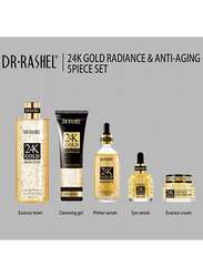 Dr. Rashel 24K Gold Radiance And Anti-Aging Skin Care Set, 5 Piece