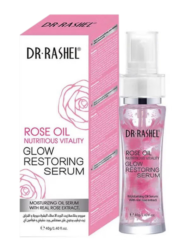 Dr. Rashel Rose Oil Nutritious Vitality Glow Restoring Serum, 40gm