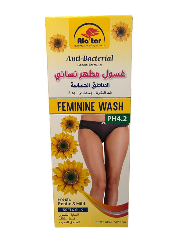 

Alattar Al Attar Soft & Silk Feminine Wash, 200 ml