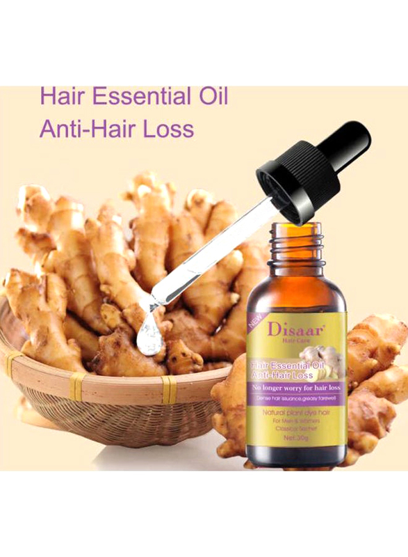 Disaar Ginger Hair Essential Oil for Anti Hairfall, 30gm