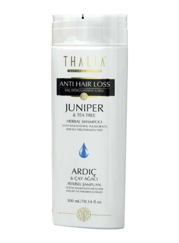 Thalia Juniper & Tea Tree Herbal Shampoo, 300ml