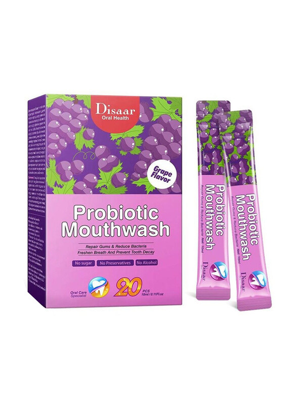 

Disaar Probiotic Mouthwash Box, 20 Pieces