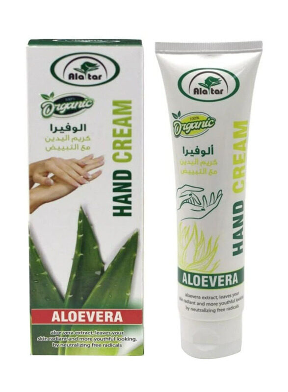 

Alattar Whitening Hand Cream with Aloevera Extract, 100ml