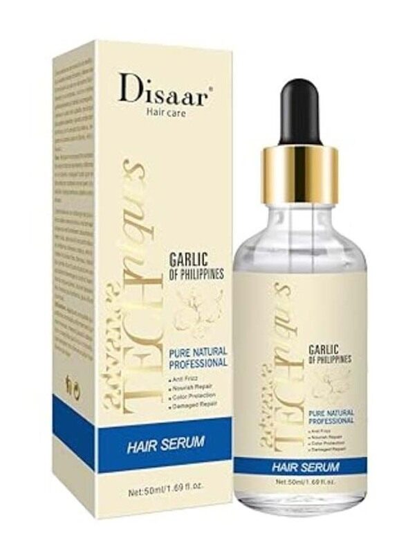 

Disaar Hair Serum Anti Frizz Nourish Damaged Repair for Color Protection, 50ml