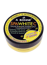 A Bonne Spa White C Salmon Shower Salt, 350gm