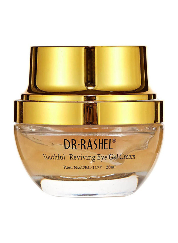 Dr. Rashel 24K Gold Collagen Youthful Reviving Eye Gel Cream, 20ml