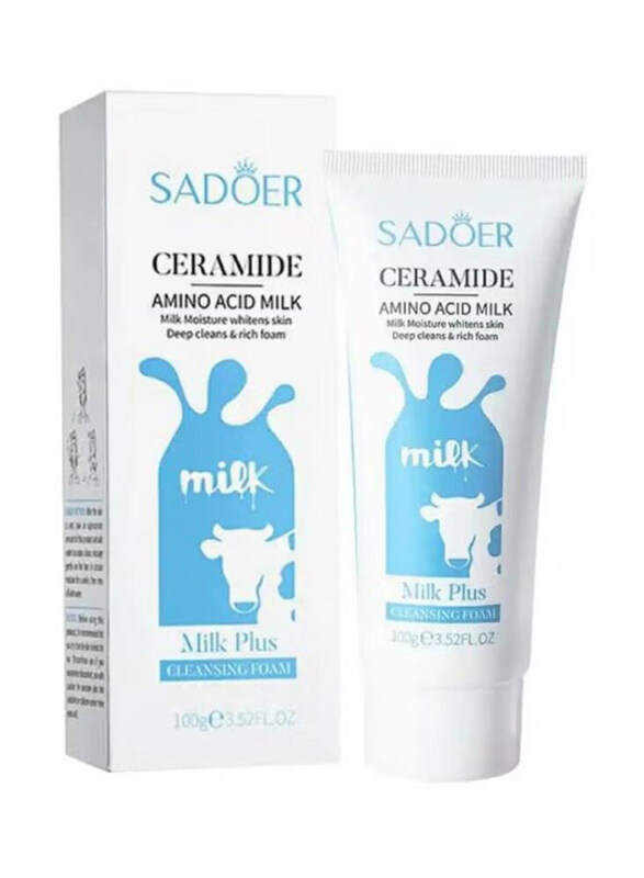 

Sadoer Ceramide Amino Acid Milk Cleansing Foam, 100g