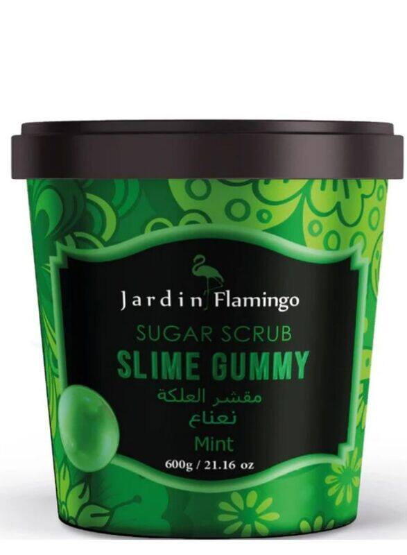

Jardin Flamingo Sugar Scrub Slim Gummy Mint, 600gm