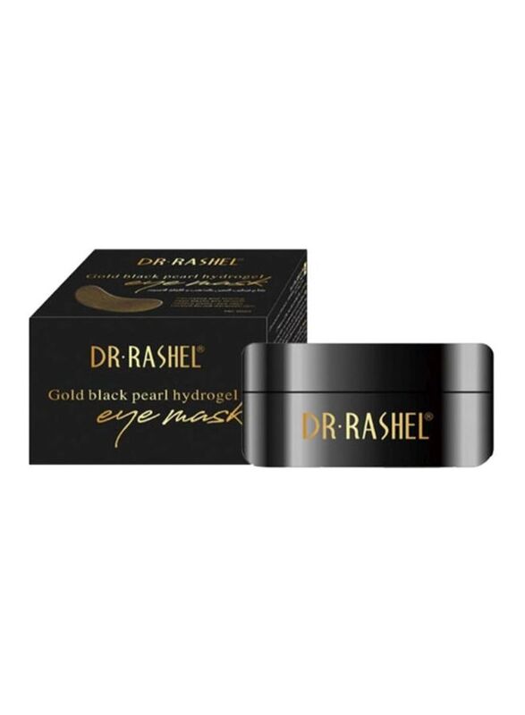 Dr Rashel Gold Black Pearl Hydrogel Eye Mask Set, 60 Pieces