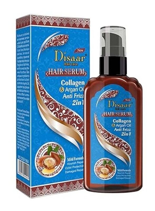 

Disaar Collage & Argan Oil Hair Serum for Frizzy Hair, 120ml