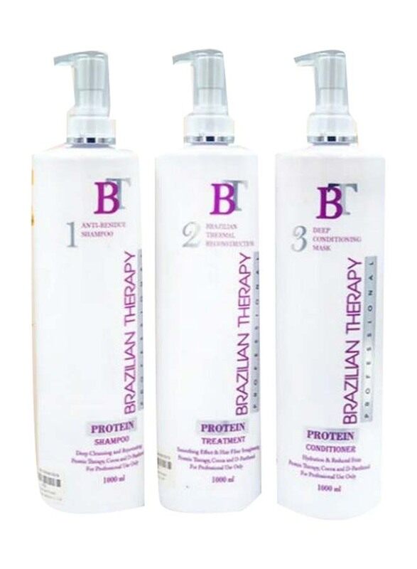 

Bt Hair Treatment Set for All Hair Types, 3 Pieces
