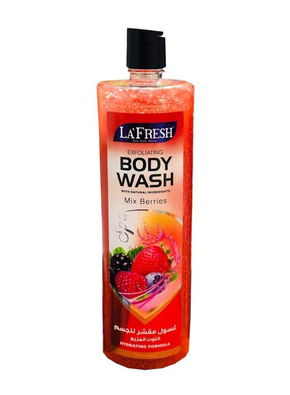 

La Fresh La'Fresh Exfoliating Body Wash-Mix Berries, 1000ml