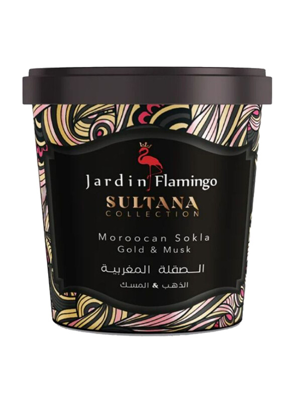 

Jardin Flamingo Sultana Moroccan Sokla Gold & Musk, 600g