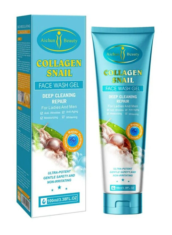 

Aichun Beauty Collagen Snail Face Wash Gel, 100ml