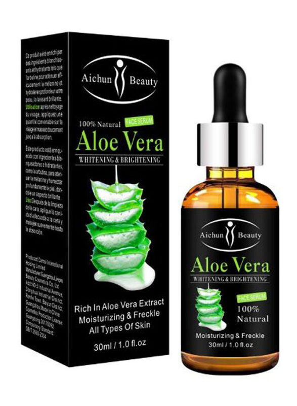 Aichun Beauty Aloe Vera Whitening And Brightening Face Serum, 30ml