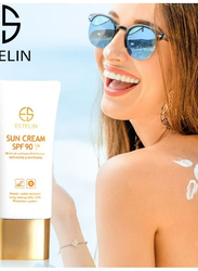 Estelin Anti-Aging & Whitening SPF 90 Multicolour Sun Cream, 60ml