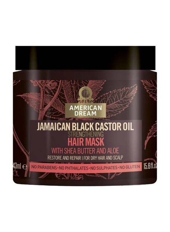 

American Dream Jamaican Black Castor Oil Strengthening Hair Mask for Dry Hair, 443ml