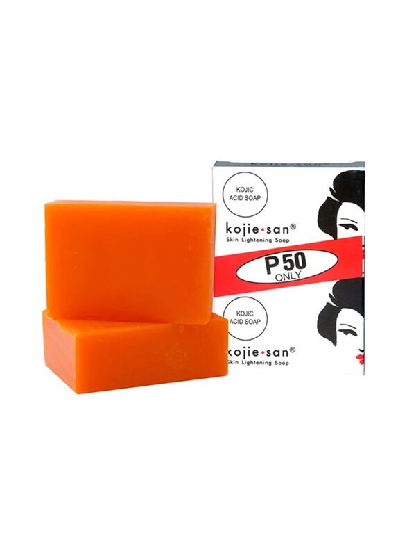 Kojie.san Kojic Acid Skin Whitening Soap, 2 x 65g