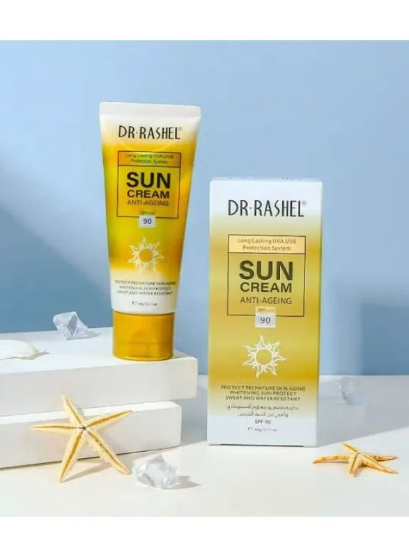 Dr. Rashel SPF90 Anti-Ageing & Whitening Sun Cream, 60gm