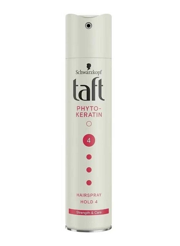 

Schwarzkopf Taft Phyto-Keratin Ultra Strong Hold 4 Hair Spray for Dry Hair, 250ml
