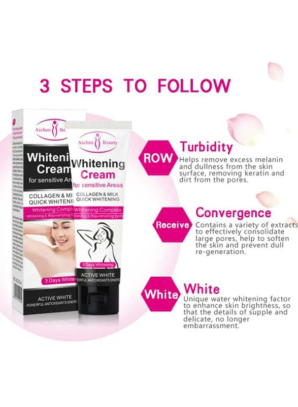 Aichun Beauty Whitening Cream for Sensitive Areas, 50ml