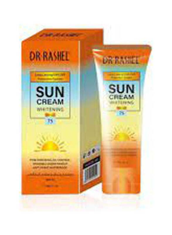 Dr Rashel Spf 75 Whitening & Moisturizing Sun Protect Cream, 60g