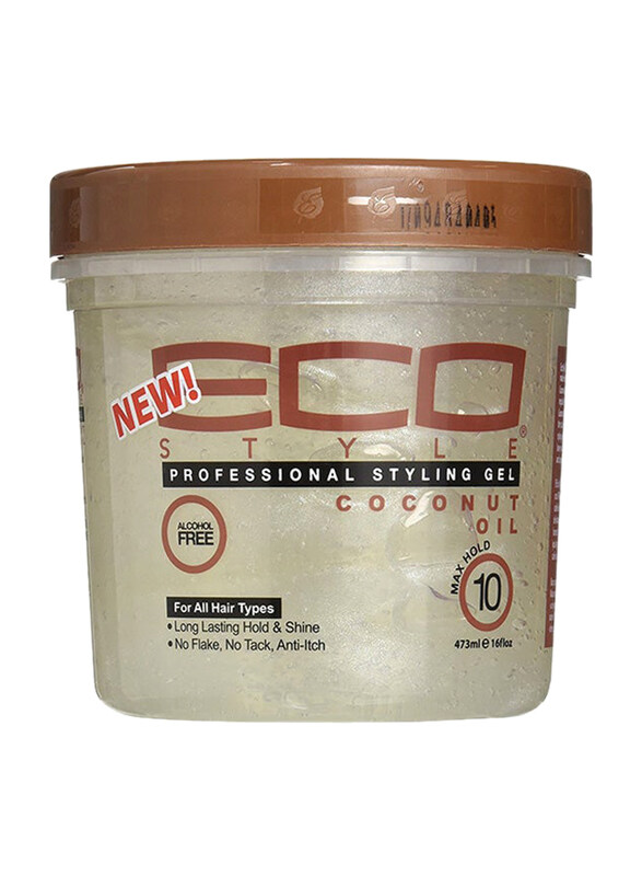 

Eco Styler Coconut Oil Gel for All Hair Types, 473ml