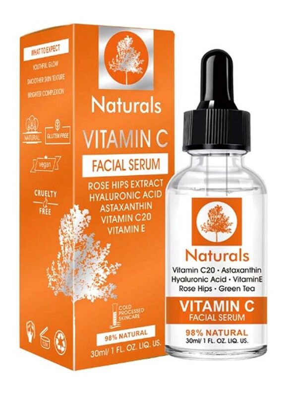 

Naturals Vitamin C Facial Serum, 30ml