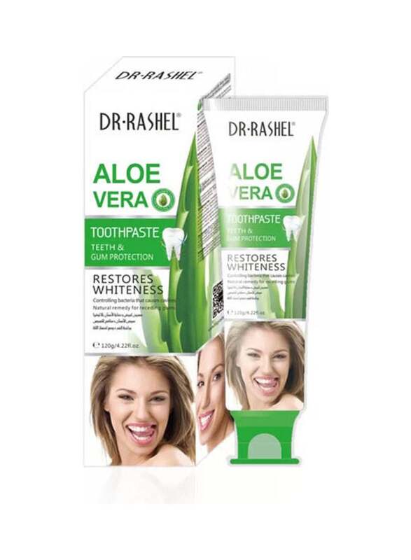 Dr Rashel Teeth & Gum Protection With Aloe Vera Toothpaste, 120g