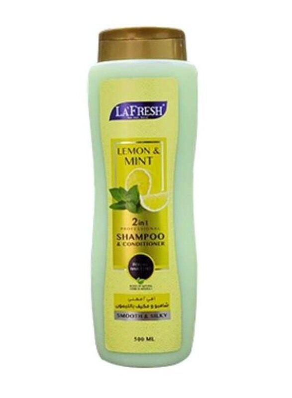 

La Fresh La'Fresh Shampoo Lemon & Mint for All Hair Types, 500ml