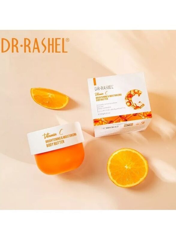 Dr. Rashel Vitamin C Brightening And Moisturizing Body Butter, 250gm