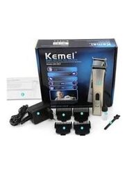 Kemei KM-5017 Professional Hair Trimmer, Gold/Black