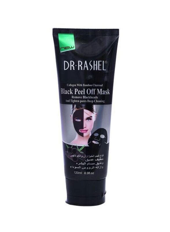 Dr. Rashel Peel-Off Facial Mask, Black, 120gm