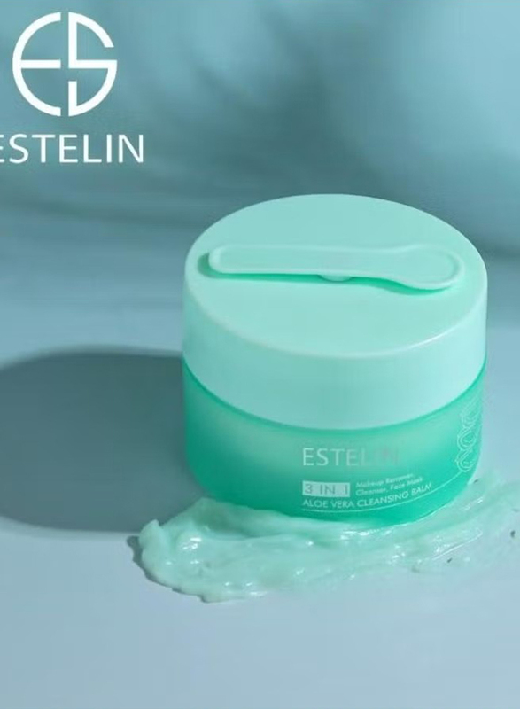 Estelin 3 IN 1 Aloe Vera Cleansing Balm, 100gm