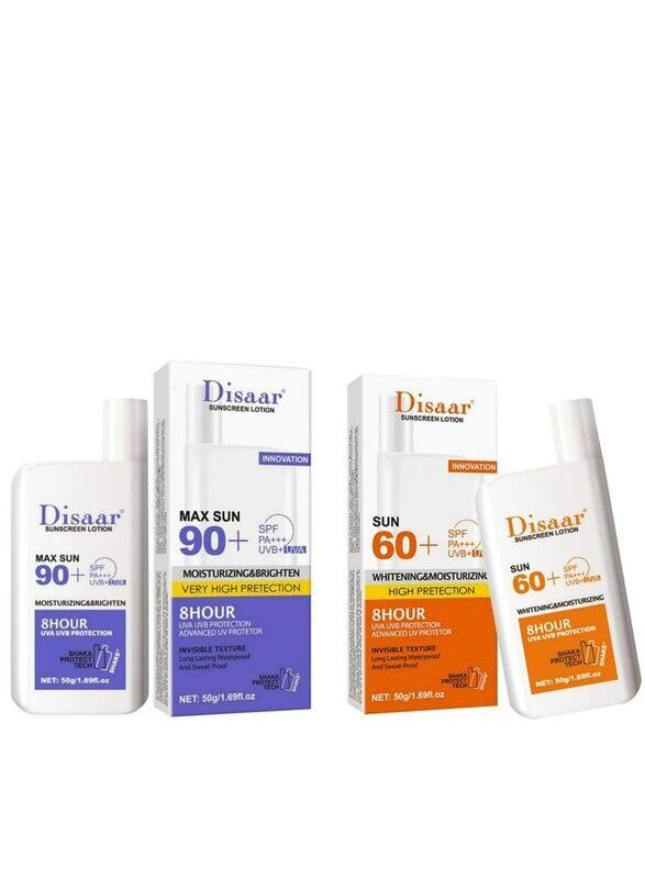 

Disaar Sunscreen Lotion, 2 x 100gm