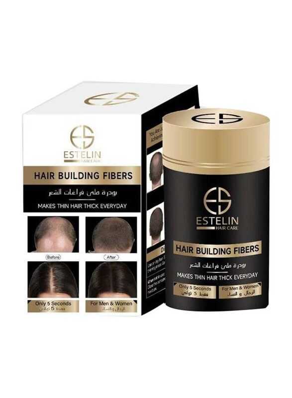 

Estelin Dark Brown Hair Building Fibers, 22g