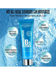 Guanjing Hyaluronic Acid B5 Cleaning Moisturizing Anti-acne Face Wash Gel, 100ml