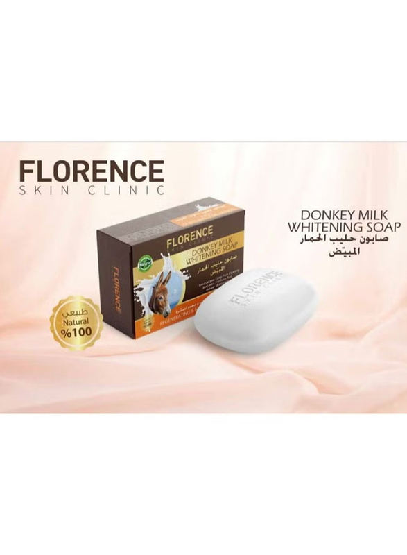 Florence Donkey Milk Whitening Soap, 125g