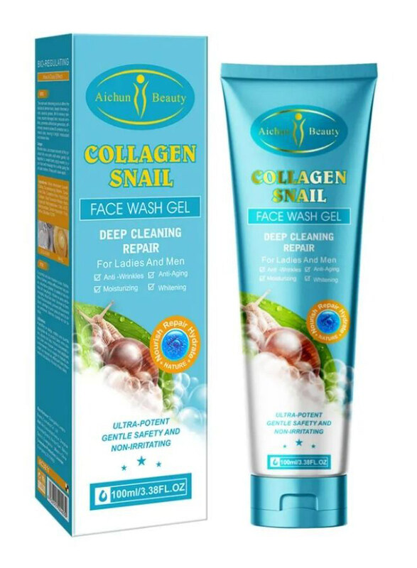 

Aichun Beauty Collagen Deep Cleaning Repair Face Wash Gel, 100ml