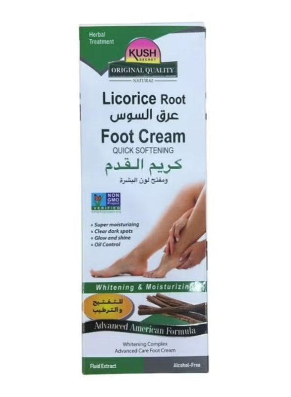 Kushu Licorice Root Foot Cream, 100ml