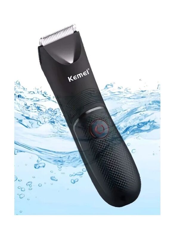 Kemei KM-1838 Professional Body Hair Trimmer, Black