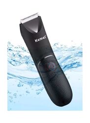 Kemei KM-1838 Professional Body Hair Trimmer, Black