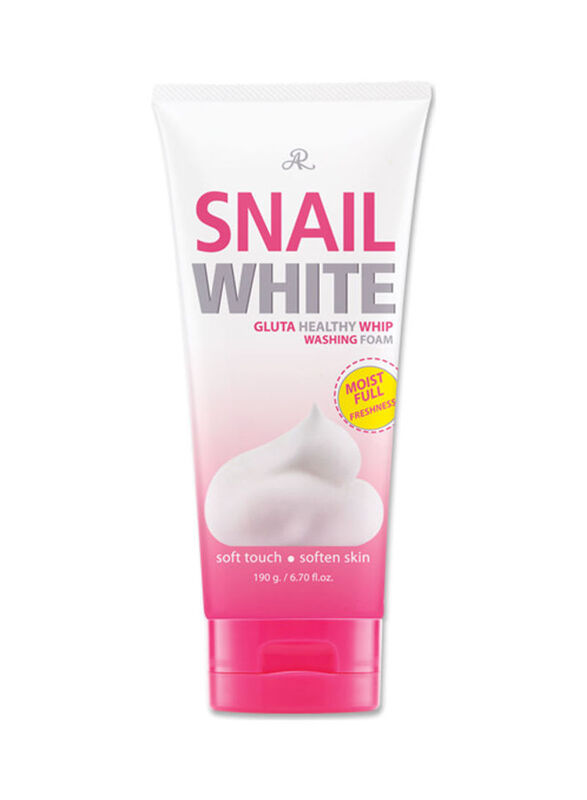 AR Snail White Gluta Healthy Whip Washing Foam, 190gm