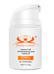 Pretty Cowry Hyaluronic Acid With Vitamin C Face Cream, 50ml