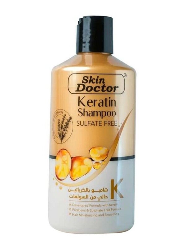 

Skin Doctor Sulfate Free Keratin Shampoo for All Hair Types, 500ml